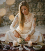 Ritual de Corte de Laços Energéticos entre duas pessoas realizado por Margarida Fernandes para libertação de vínculos emocionais e energéticos.