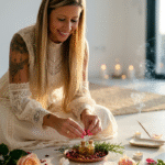 Ritual espiritual de reconciliação amorosa e reaproximação afetiva entre duas pessoas realizado pela Taróloga Margarida Fernandes para favorecer o reencontro, o diálogo e a reconexão emocional.