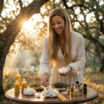 Acompanhamento mensal de alinhamento e proteção energética com rituais das fases da Lua realizado por Margarida Fernandes